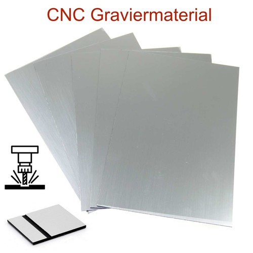 Graviermaterial silber schwarz - graviermaterial, silber-schwarz