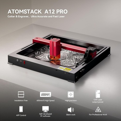 Used atomstack a12 - used, pro