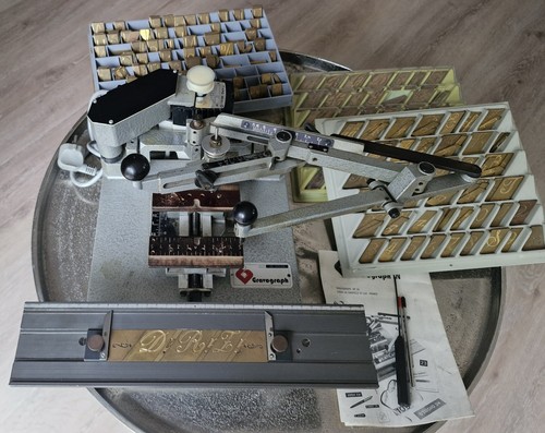 Gravograph graviermaschine - gravograph,