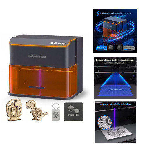 Genmitsu kintix galvo - genmitsu, laser