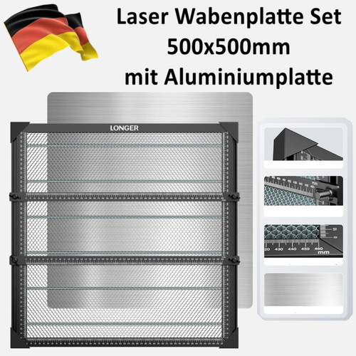 Longer wabenlaserbett 500mm - wabenlaserbett, x